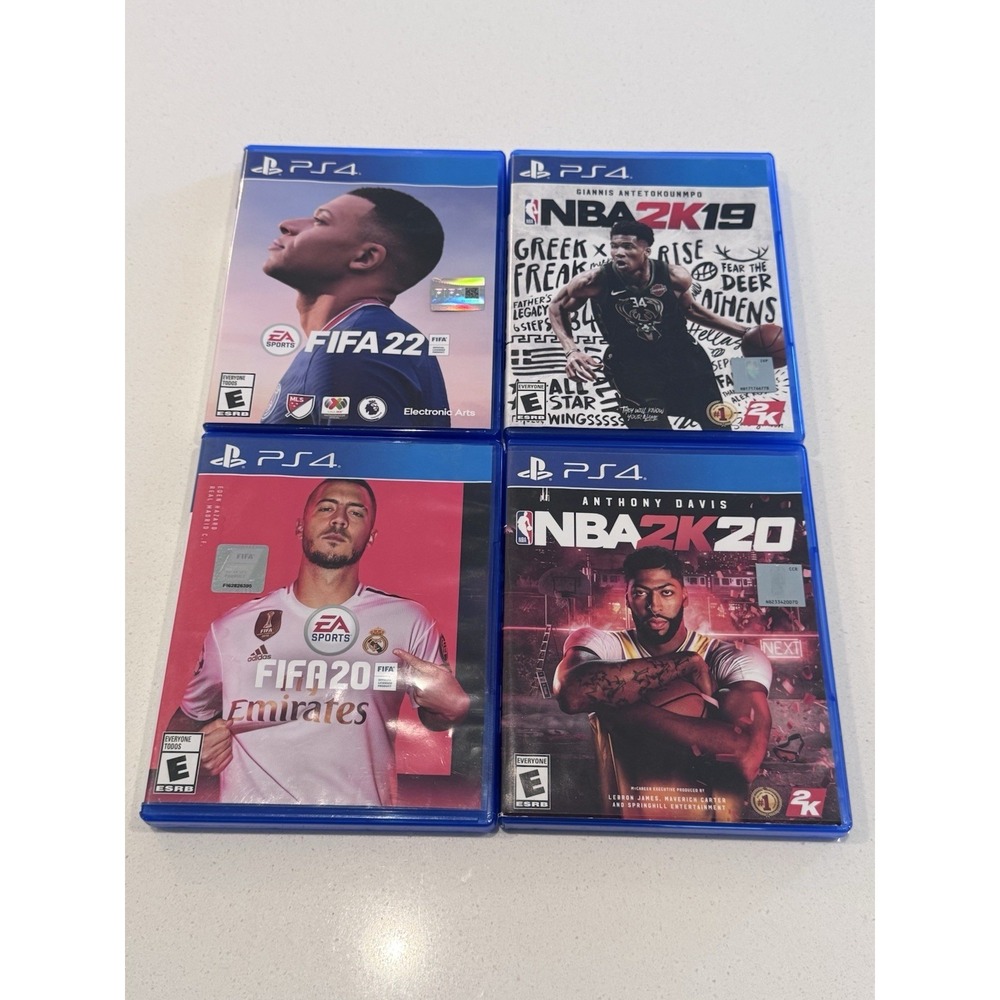 PS4 Pre-owned Games FIFA 2018, 2019 And 2020.  NBA 2K19 and‎ 2K20.
